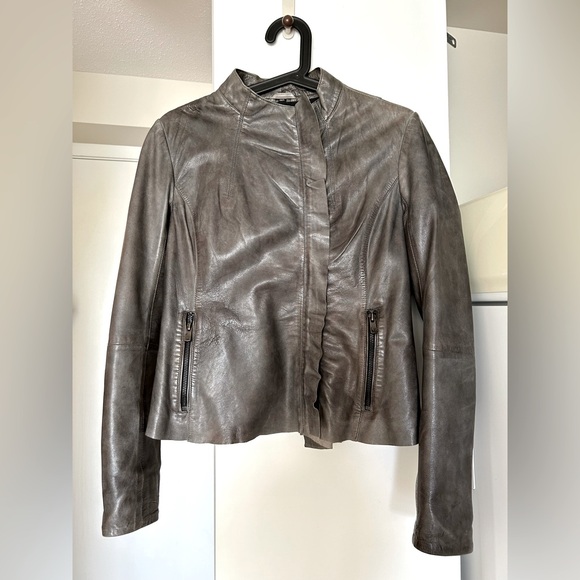 Bod & Christensen Leather Jacket - Picture 1 of 4